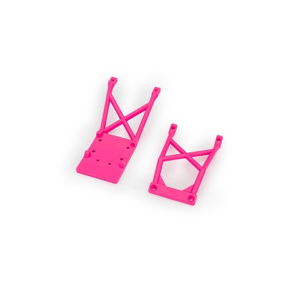 Placas protectoras delanteras y traseras rosa Traxxas TRX3623-PINK Placas protectoras delanteras y traseras rosa Traxxas TRX3623-PINK