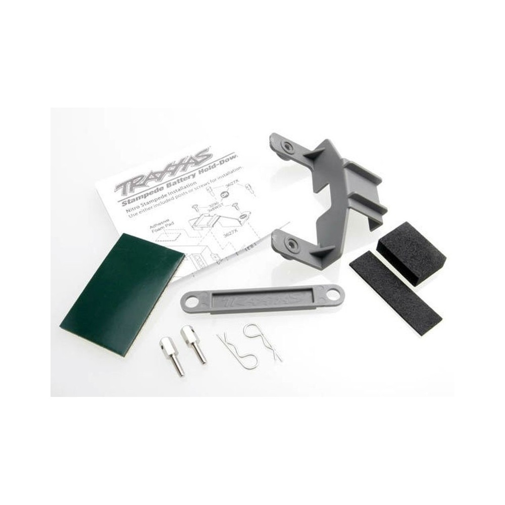 Sujeción de batería y caja receptora gris TRX3627X Sujeción de batería y caja receptora gris TRX3627X