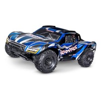 Traxxas Maxx Slash 1-8 4WD 6S Brushless Short Course Truck - Blue TRX102076-4BLUE