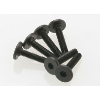 Tornillos de máquina de cabeza plana 3x15 mm Traxxas TRX3646