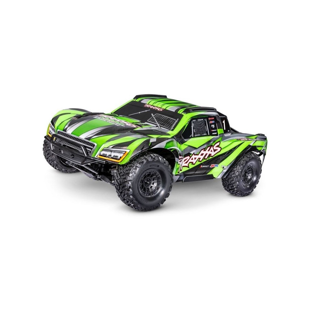 Traxxas Maxx Slash 1-8 4WD 6S Brushless Short Course Truck - Green TRX102076-4GRN Traxxas Maxx Slash 1-8 4WD 6S Brushless Short Course Truck - Green TRX102076-4GRN