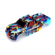 Traxxas Body stampede rock n roll (painted decals applied) TRX3648