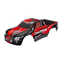 Carrocería Stampede roja pintada Traxxas TRX3651