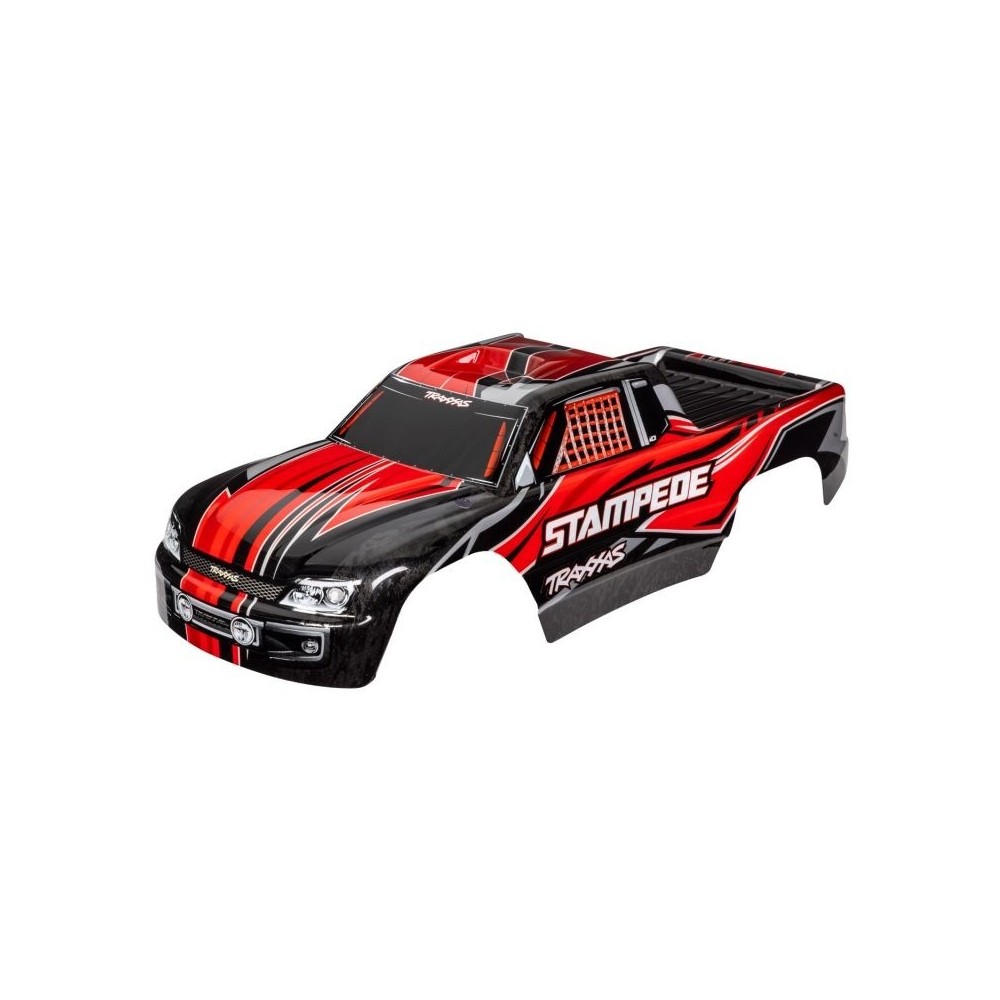 Carrocería Stampede roja pintada Traxxas TRX3651 Carrocería Stampede roja pintada Traxxas TRX3651