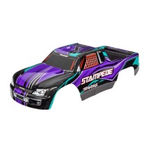 Carrocería Stampede púrpura pintada Traxxas TRX3651P