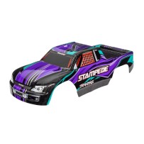 Carrocería Stampede púrpura pintada Traxxas TRX3651P
