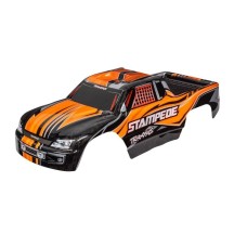Carrocería Stampede naranja pintada Traxxas TRX3651T