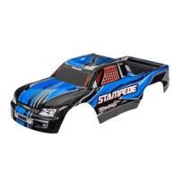 Carrocería Stampede azul pintada Traxxas TRX3651X