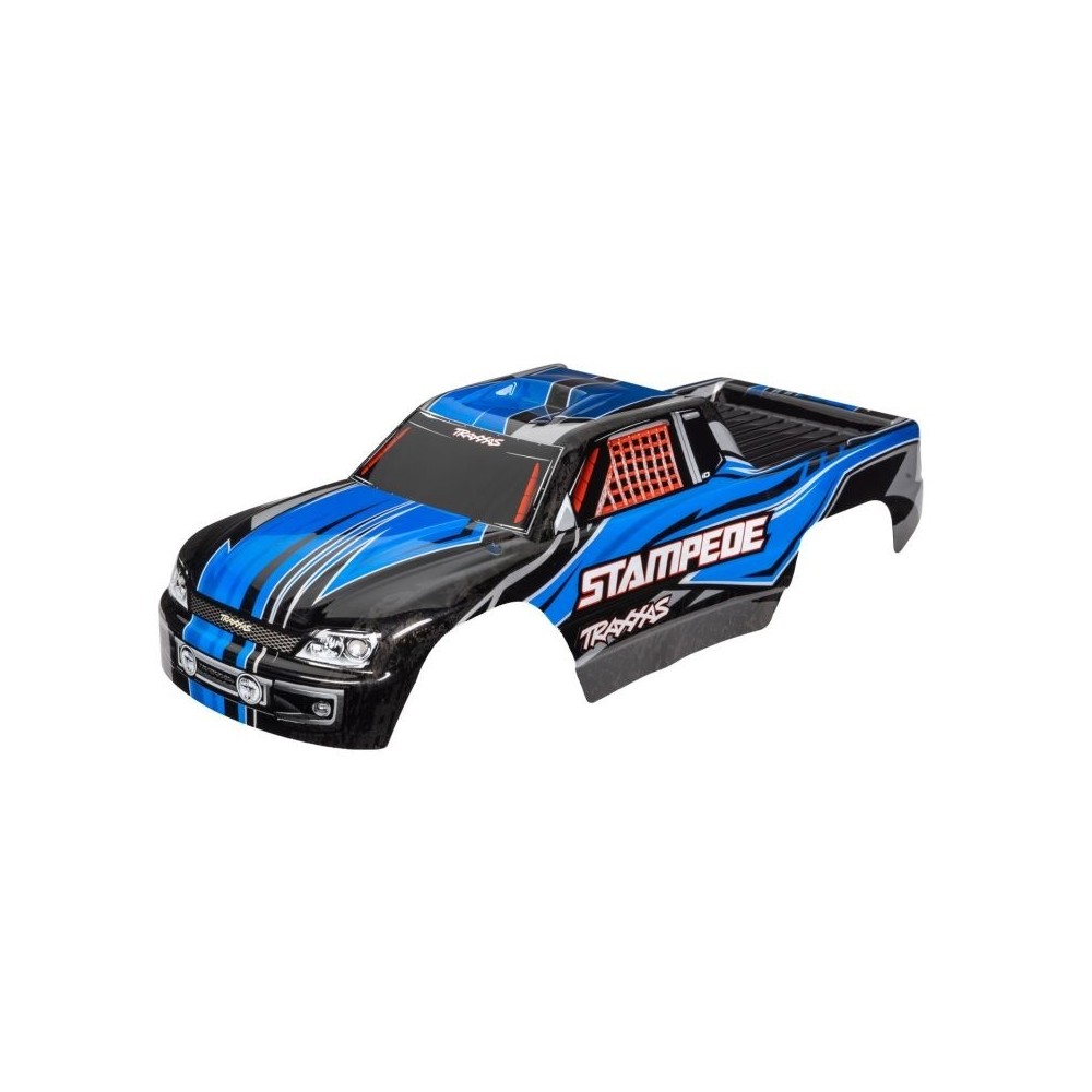 Carrocería Stampede azul pintada Traxxas TRX3651X Carrocería Stampede azul pintada Traxxas TRX3651X