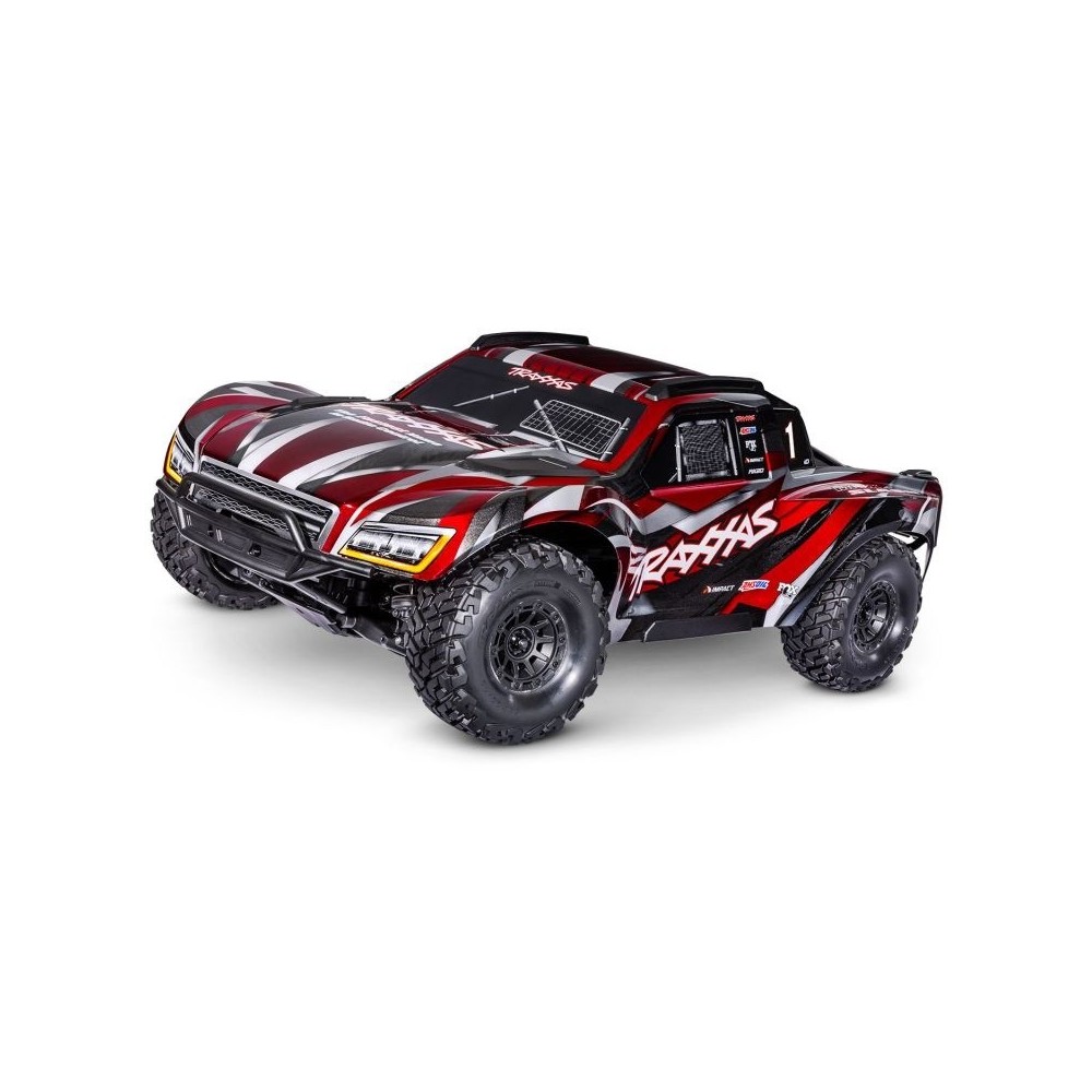 Traxxas Maxx Slash 1-8 4WD 6S Brushless Short Course Truck - Red TRX102076-4RED Traxxas Maxx Slash 1-8 4WD 6S Brushless Short Course Truck - Red TRX102076-4RED