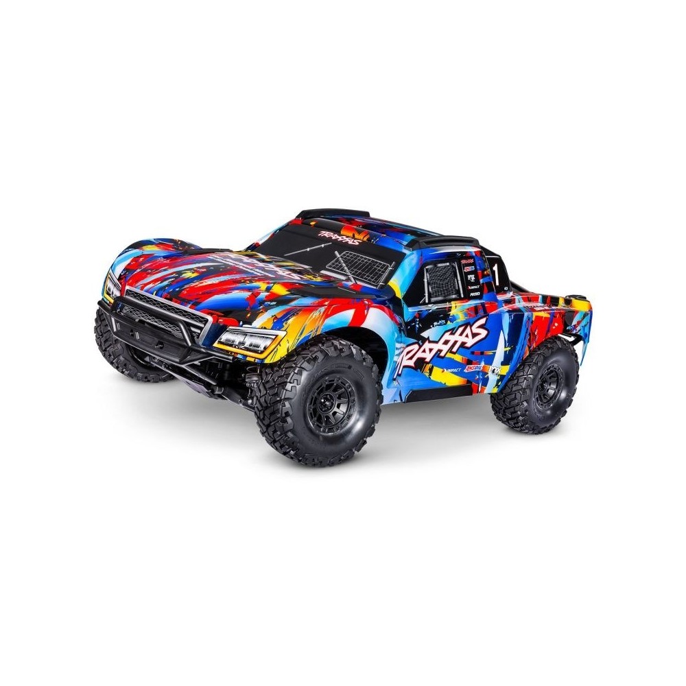 Traxxas Maxx Slash 1-8 4WD 6S Brushless Short Course Truck - Rock N Roll TRX102076-4RNR Traxxas Maxx Slash 1-8 4WD 6S Brushless Short Course Truck - Rock N Roll TRX102076-4RNR