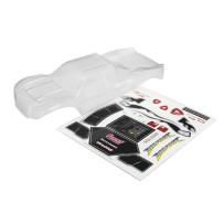 Carrocería Bigfoot réplica oficial con licencia, transparente, requiere pintura Traxxas TRX3657