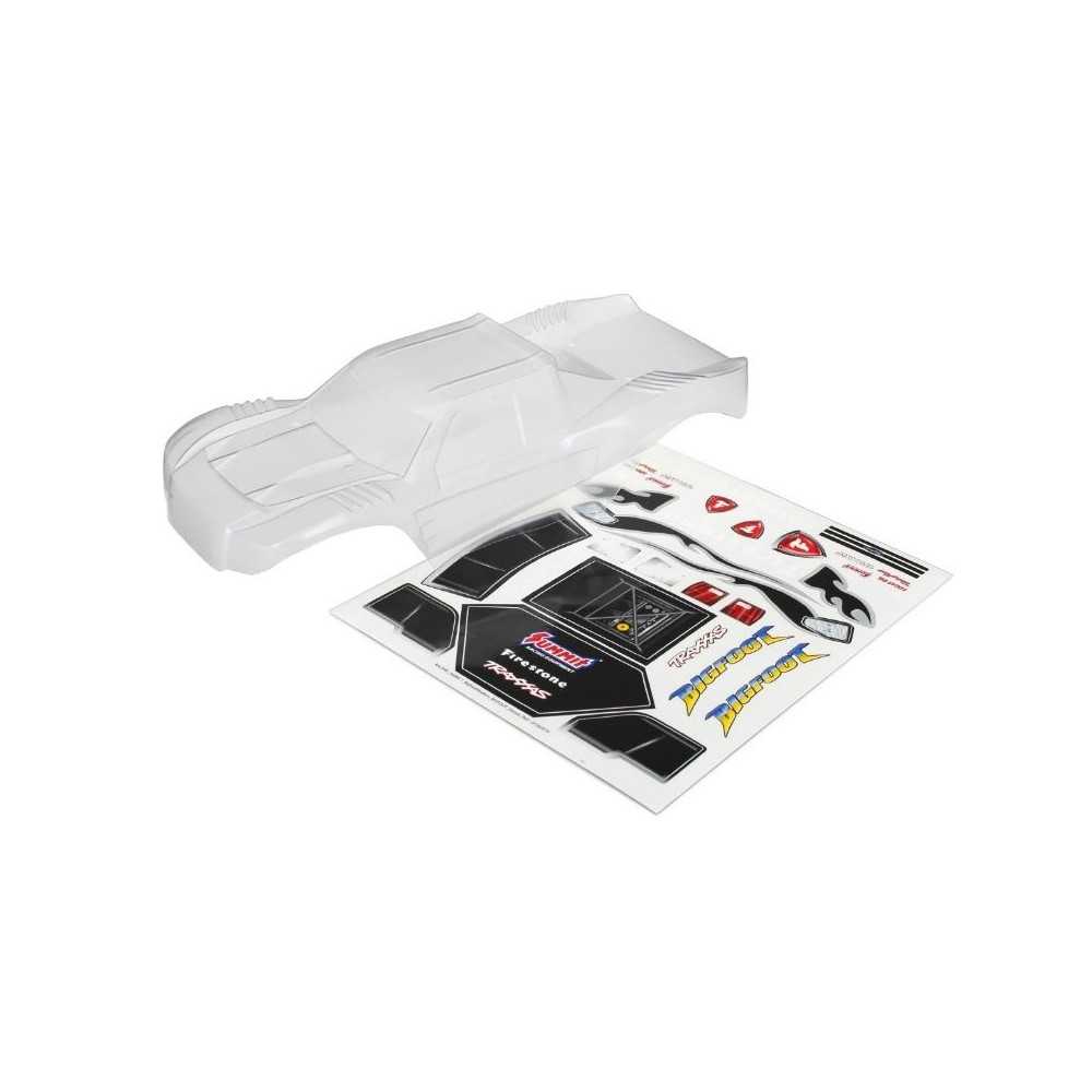 Traxxas Body bigfoot officially lice replica (clear requires pain ) TRX3657 Traxxas Body bigfoot officially lice replica (clear requires pain ) TRX3657