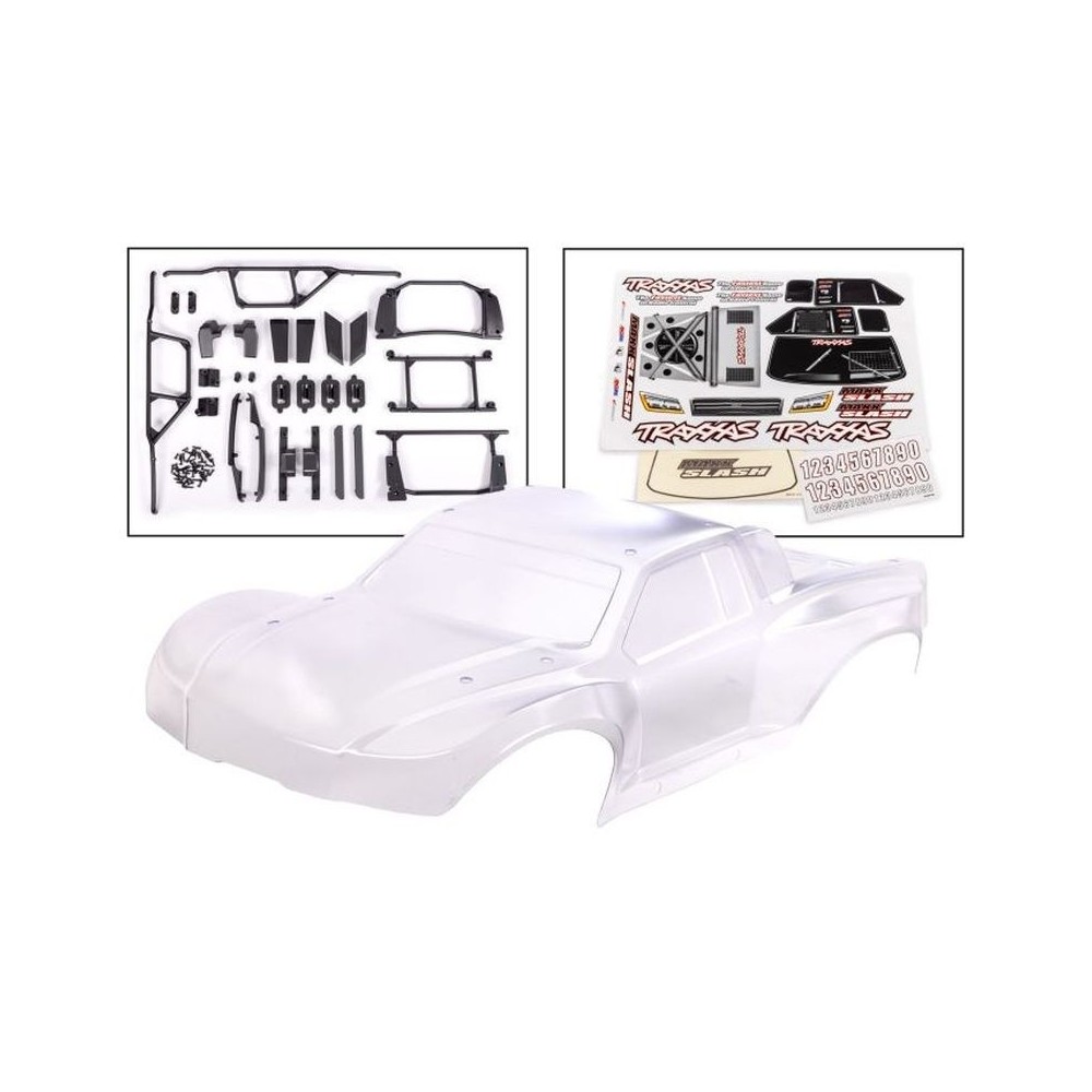 Carrocería Maxx Slash transparente TRX10211 Carrocería Maxx Slash transparente TRX10211