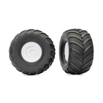 Neumáticos Terra Groove Traxxas llantas blancas TRX3663-WHT