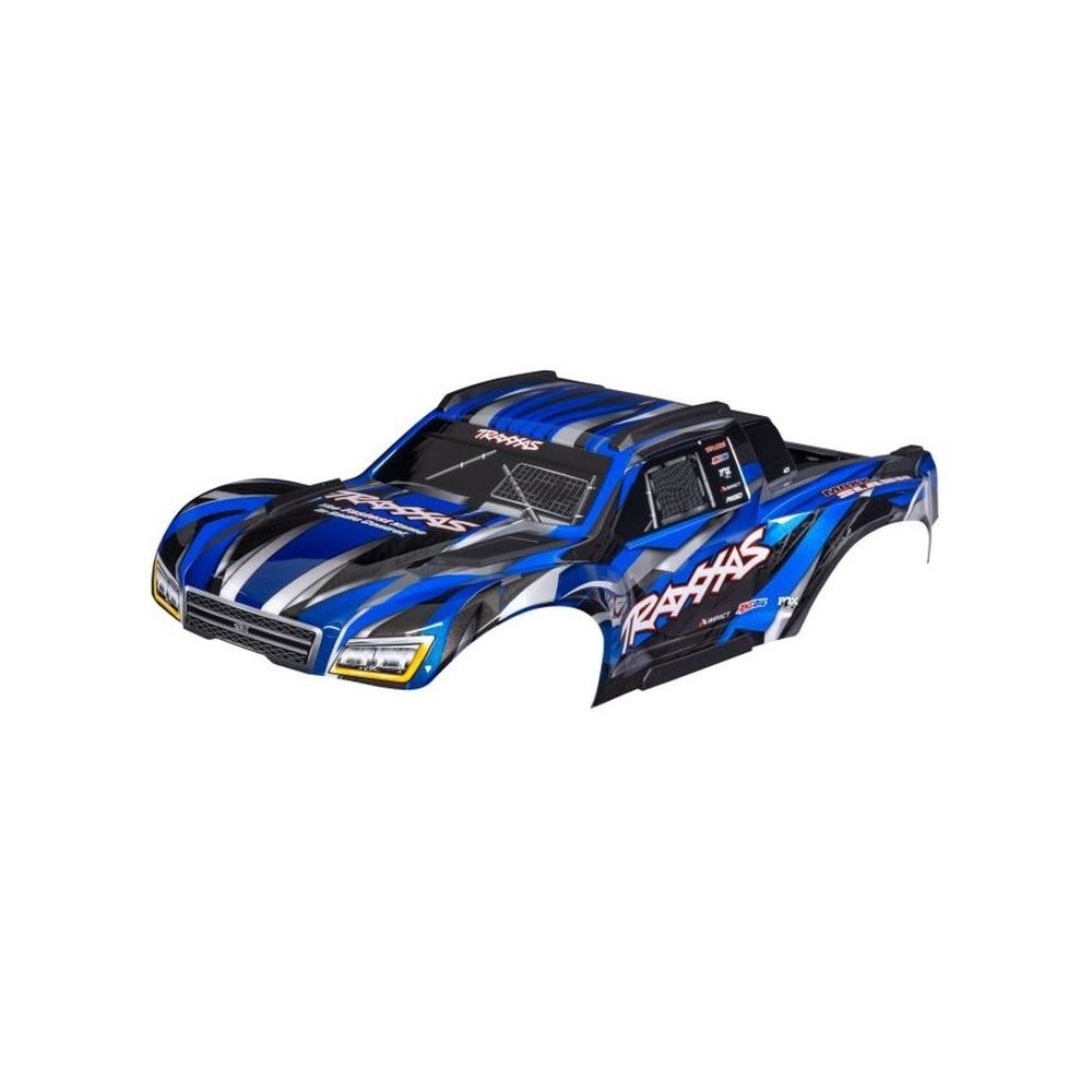 Carrocería Maxx Slash azul pintada TRX10211-BLUE Carrocería Maxx Slash azul pintada TRX10211-BLUE