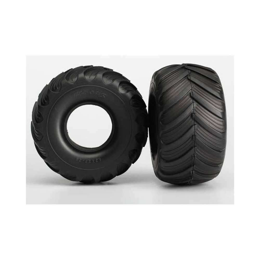 Traxxas Tires monster jam replica (dual profile 5.3x2.7- 2.0 ) TRX3667 Traxxas Tires monster jam replica (dual profile 5.3x2.7- 2.0 ) TRX3667