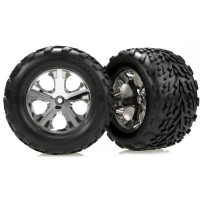 Ruedas 2.8 All-Star cromadas montadas Traxxas TRX3668