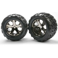 Ruedas 2.8 All-Star negras cromadas Traxxas TRX3668A