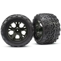 Ruedas 2.8 All-Star negras cromadas Traxxas TRX3669A
