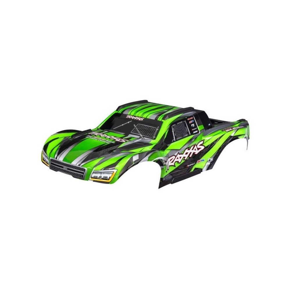 Carrocería Maxx Slash verde pintada TRX10211-GRN Carrocería Maxx Slash verde pintada TRX10211-GRN