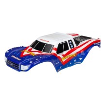 Carrocería Bigfoot rojo blanco azul pintada Traxxas TRX3676