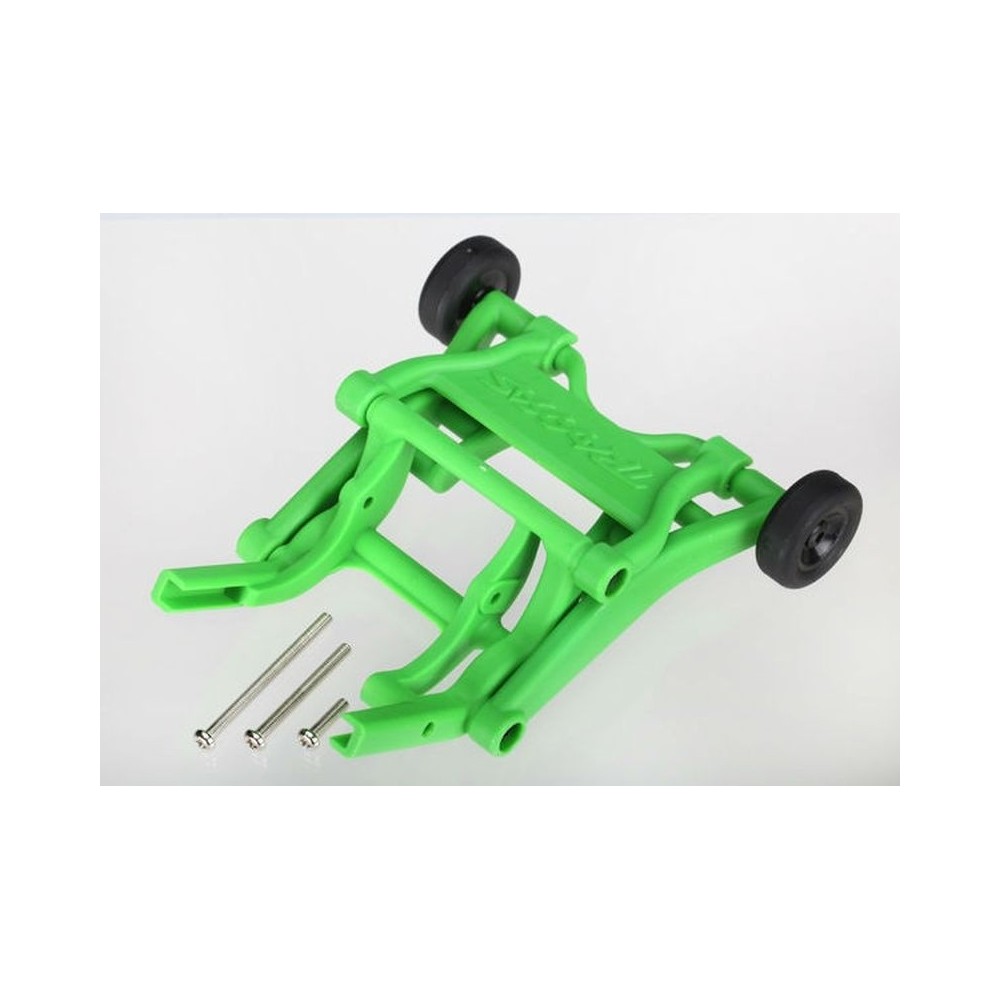 Traxxas Wheelie bar assembled (green) TRX3678A Traxxas Wheelie bar assembled (green) TRX3678A