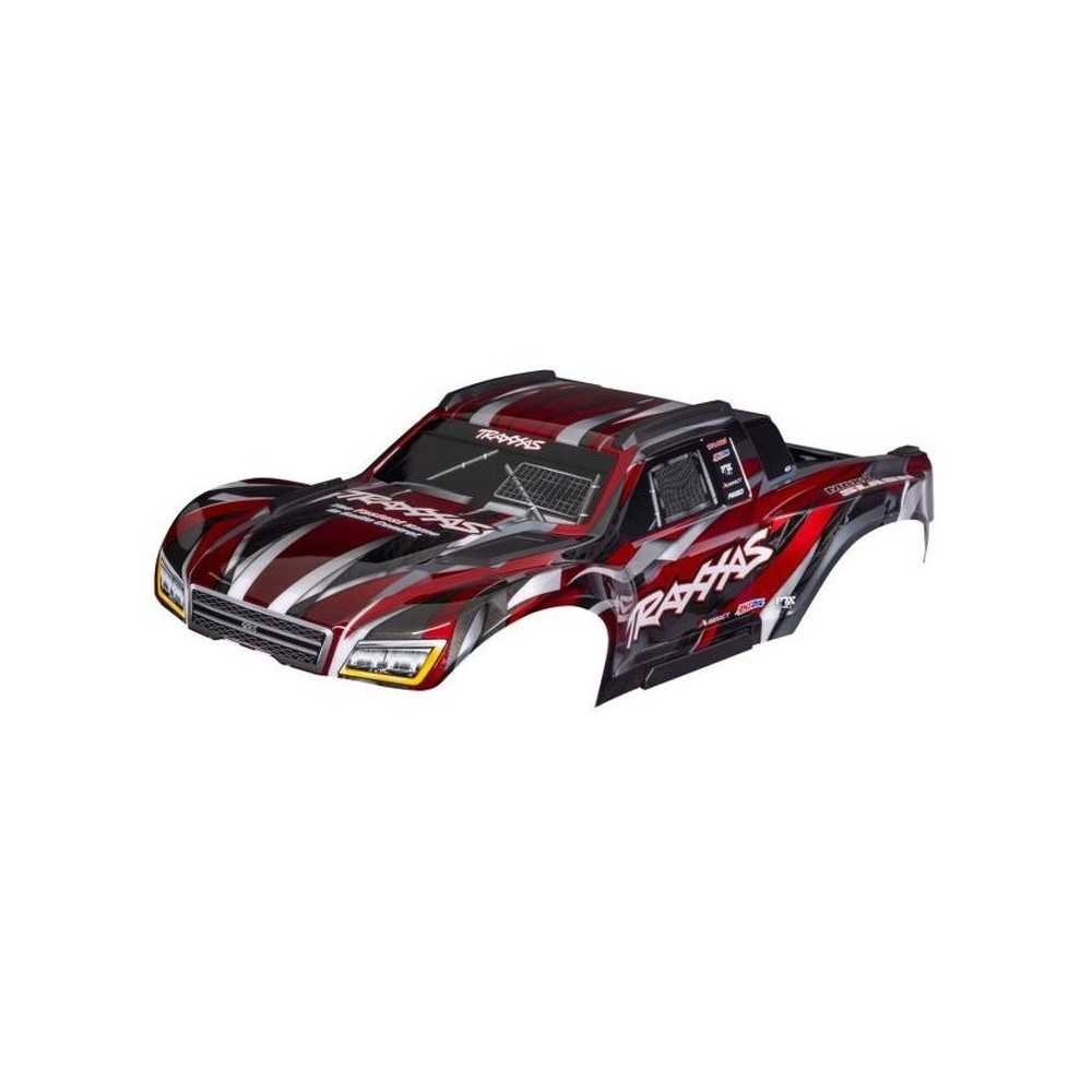 Traxxas Body maxx slash red (painted) decal sheet (assembled with body) TRX10211-RED Traxxas Body maxx slash red (painted) decal sheet (assembled with body) TRX10211-RED