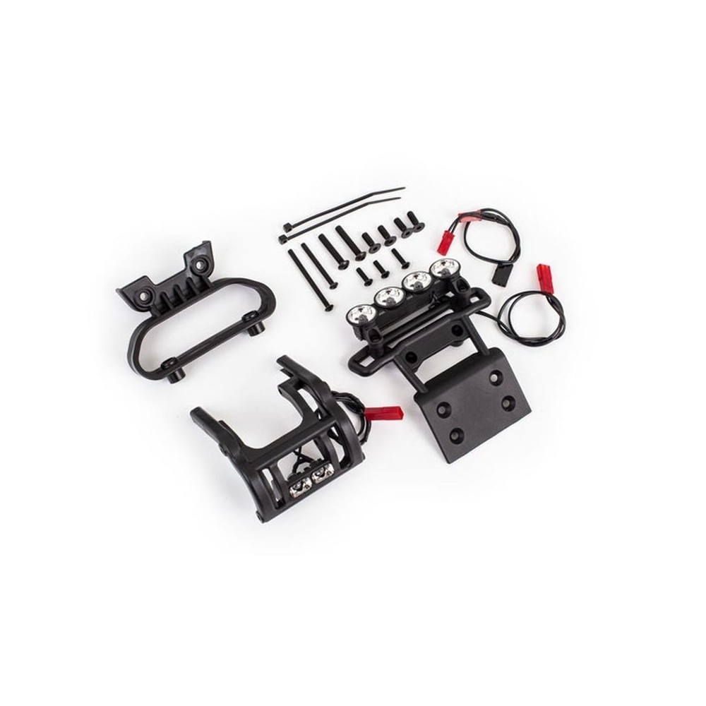 Traxxas Led light set complete (includes front and rear bumpers with led) TRX3697 Traxxas Led light set complete (includes front and rear bumpers with led) TRX3697