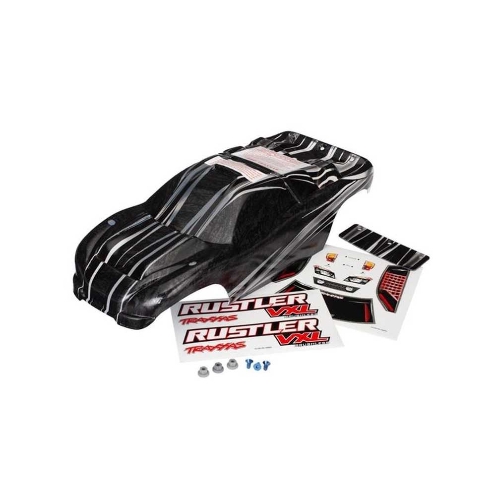 Traxxas Body rustler vxl prographix (replacecement for the painted body.) TRX3719 Traxxas Body rustler vxl prographix (replacecement for the painted body.) TRX3719