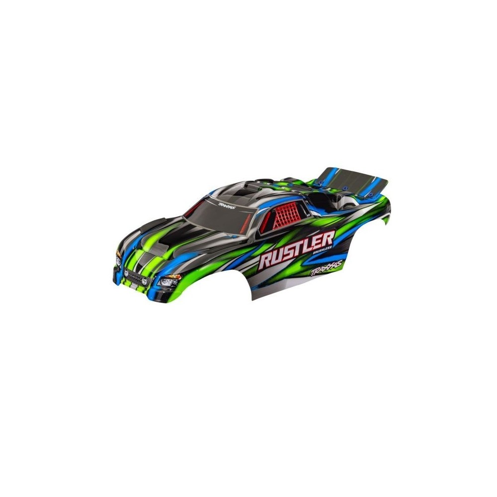 Carrocería Rustler verde Traxxas TRX3721-GRN Carrocería Rustler verde Traxxas TRX3721-GRN