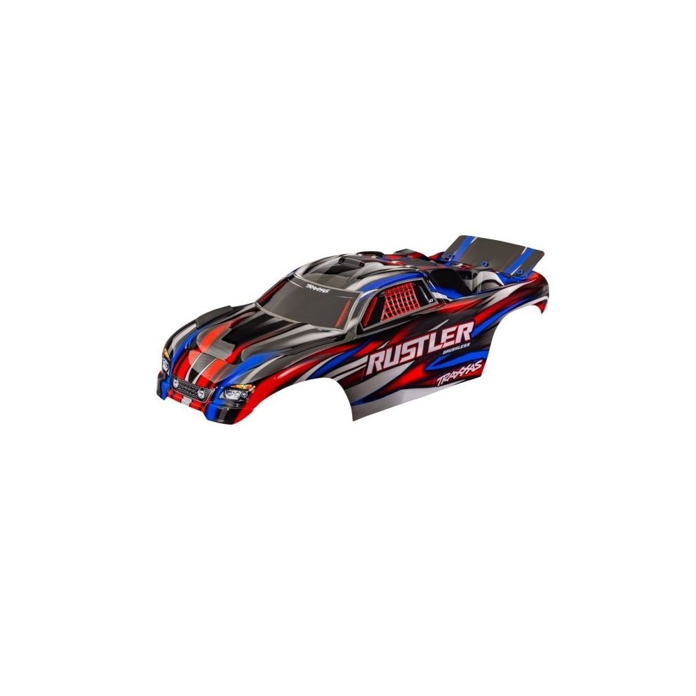 Carrocería Rustler roja Traxxas TRX3721-RED Carrocería Rustler roja Traxxas TRX3721-RED