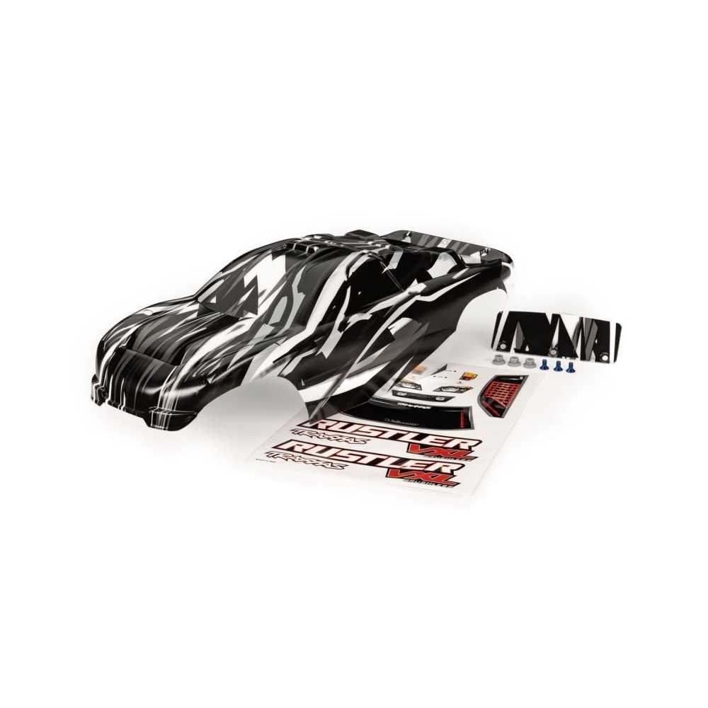 Traxxas Body rustler vxl prographix (graphics are printed requires paint) TRX3726L Traxxas Body rustler vxl prographix (graphics are printed requires paint) TRX3726L