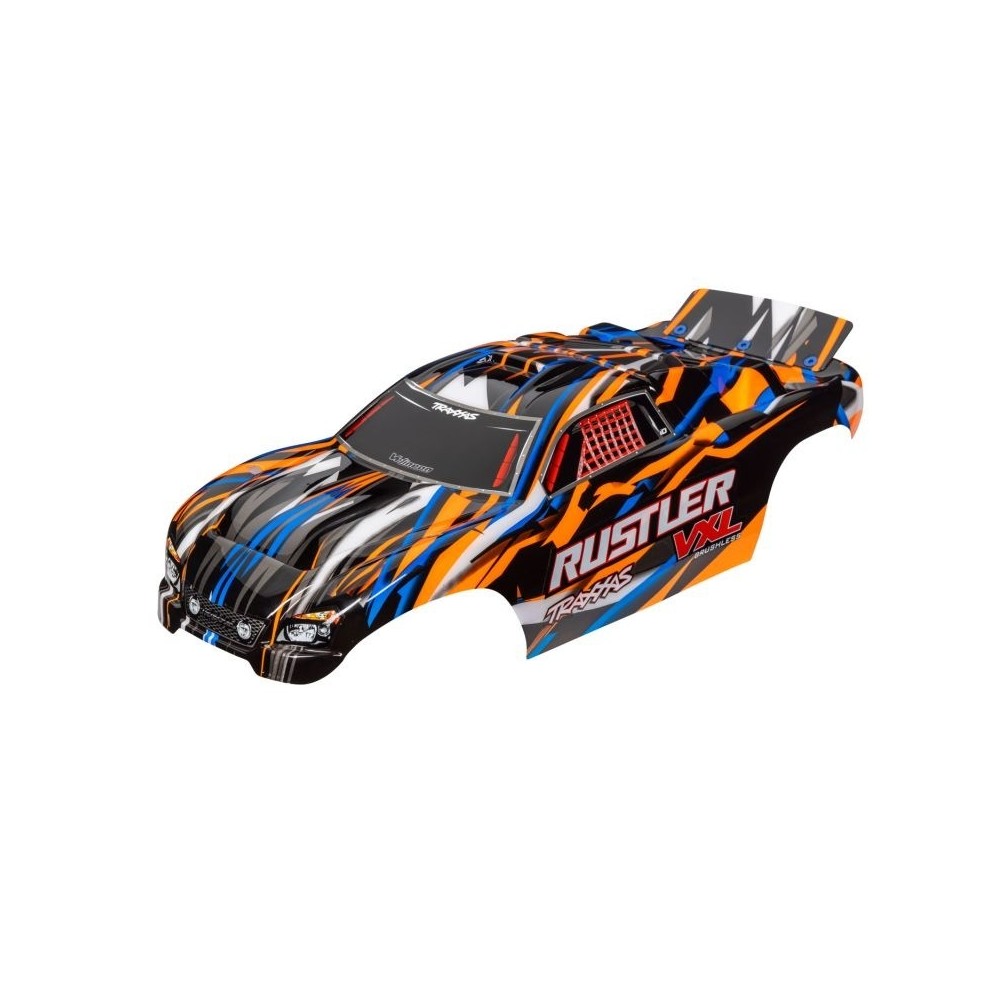 Carrocería Rustler VXL naranja pintada Traxxas TRX3726T Carrocería Rustler VXL naranja pintada Traxxas TRX3726T