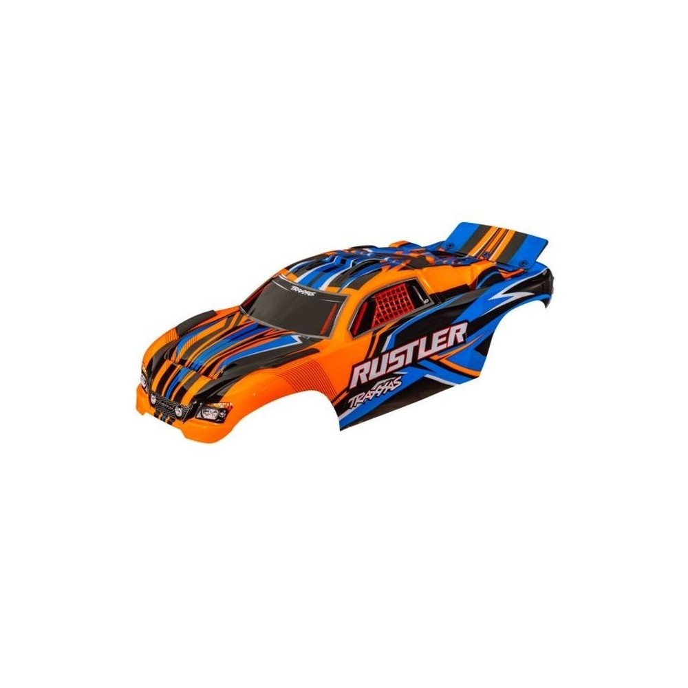Carrocería naranja Rustler Traxxas TRX3734 Carrocería naranja Rustler Traxxas TRX3734