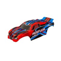 Carrocería roja Rustler Traxxas TRX3734