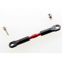 Traxxas Turnbuckle aluminum (red-anodized) camber link front 39mm TRX3737