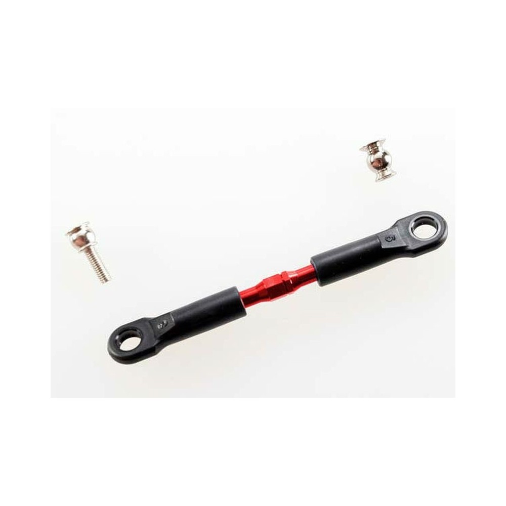 Traxxas Turnbuckle aluminum (red-anodized) camber link front 39mm TRX3737 Traxxas Turnbuckle aluminum (red-anodized) camber link front 39mm TRX3737