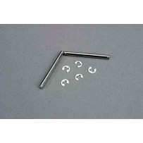 Traxxas Suspension pins 2.5x31.5mm (king pins) w e-clips (2) TRX3740
