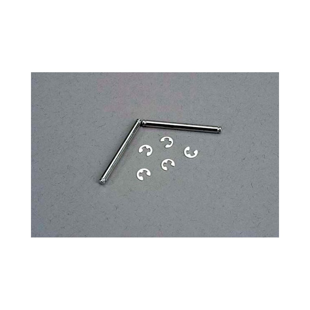 Traxxas Suspension pins 2.5x31.5mm (king pins) w e-clips (2) TRX3740 Traxxas Suspension pins 2.5x31.5mm (king pins) w e-clips (2) TRX3740