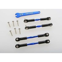 Varillas caída aluminio azul delanteras Traxxas TRX3741A