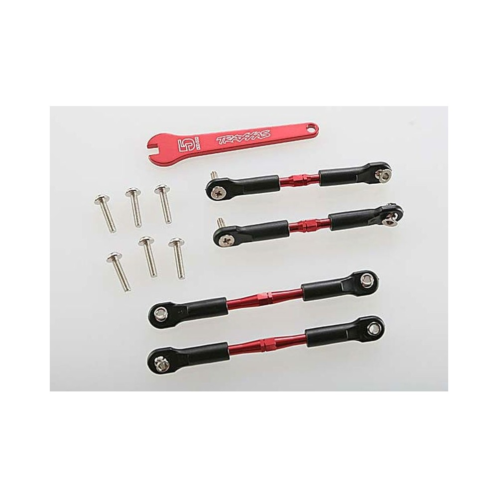 Varillas caída aluminio rojo delanteras Traxxas TRX3741X Varillas caída aluminio rojo delanteras Traxxas TRX3741X
