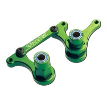 Varillaje dirección verde Traxxas 6061-T6 TRX3743G