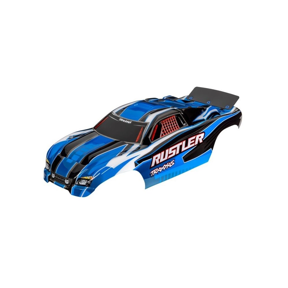 Carrocería Rustler azul pintada Traxxas TRX3750X Carrocería Rustler azul pintada Traxxas TRX3750X
