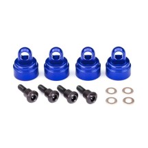 Tapas amortiguador aluminio anodizado azul Traxxas TRX3767A