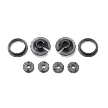 Traxxas Spring retainers upper lower (2) piston head set (2-hole) TRX3768