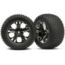 Ruedas montadas 2.8 All-Star cromo negro Traxxas TRX3770A