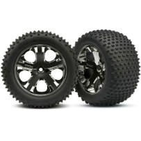 Ruedas montadas 2.8 All-Star cromo negro Traxxas TRX3770A