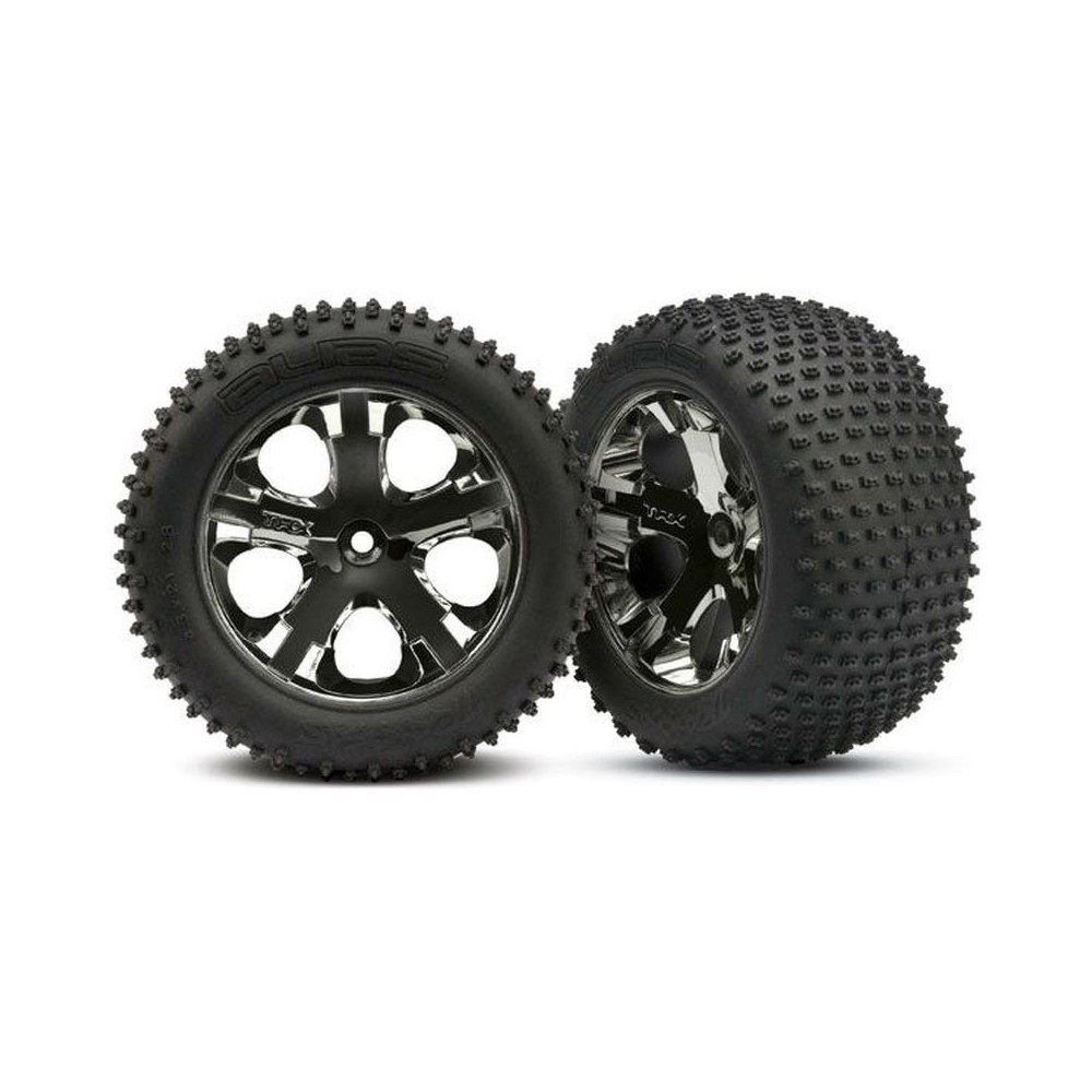 Ruedas montadas 2.8 All-Star cromo negro Traxxas TRX3770A Ruedas montadas 2.8 All-Star cromo negro Traxxas TRX3770A