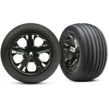 Ruedas montadas 2.8 All-Star cromo negro Traxxas TRX3771A